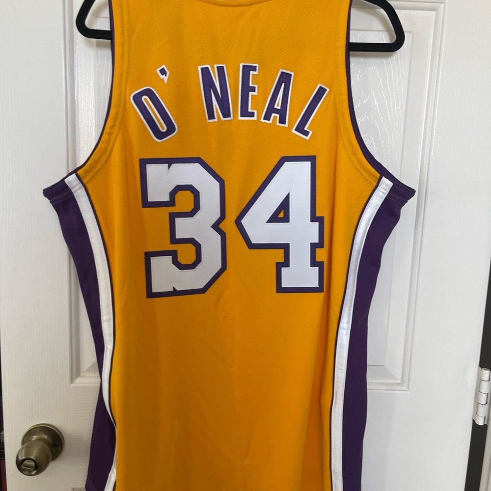 Authentic New Classic Shaq O;Neal Lakers Jersey #34